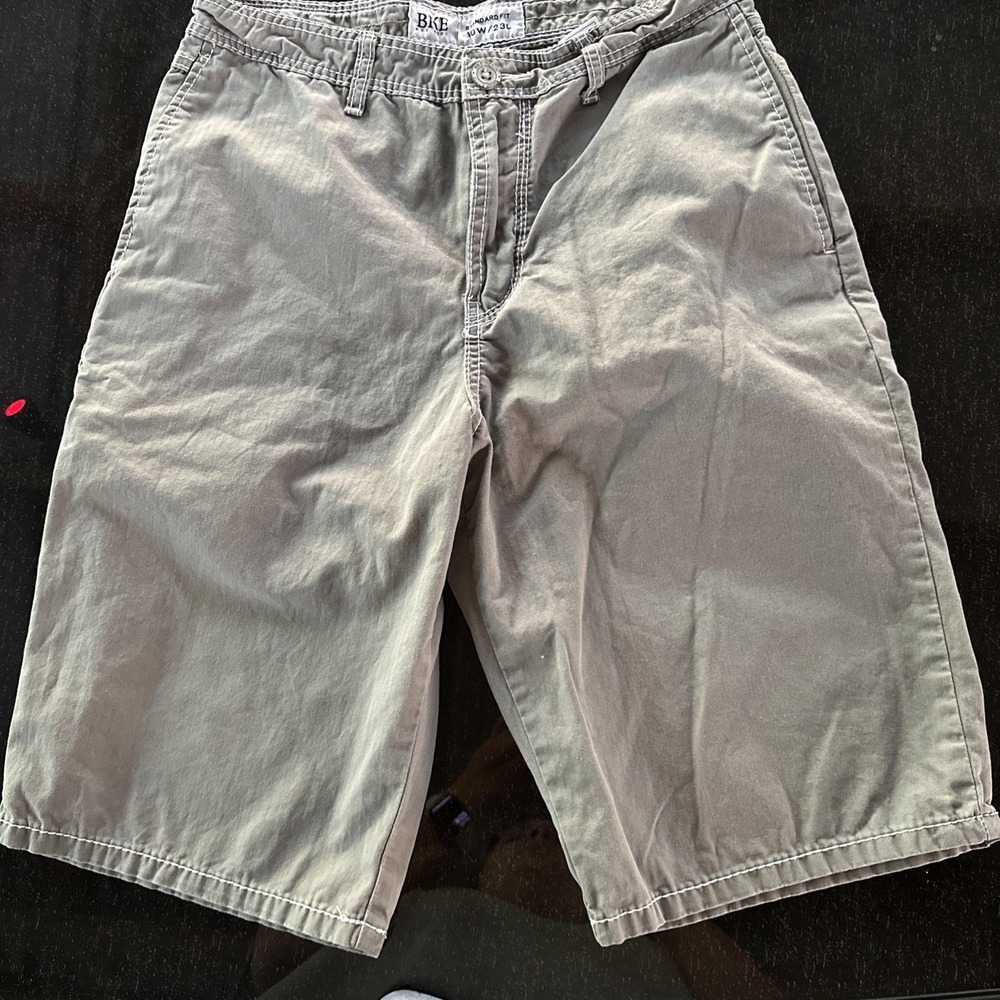 BKE Buckle Stuart Shorts Mens 30W/23L Standard Fit Walnut